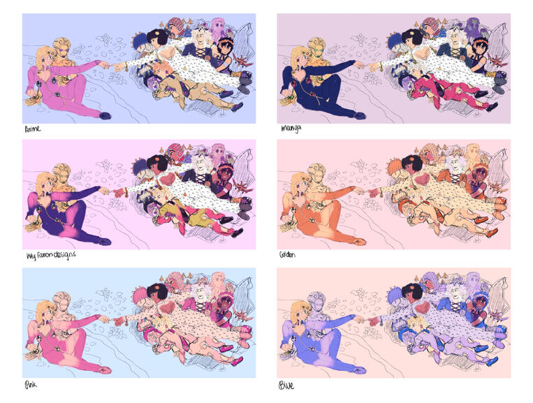 Rough Color Comps